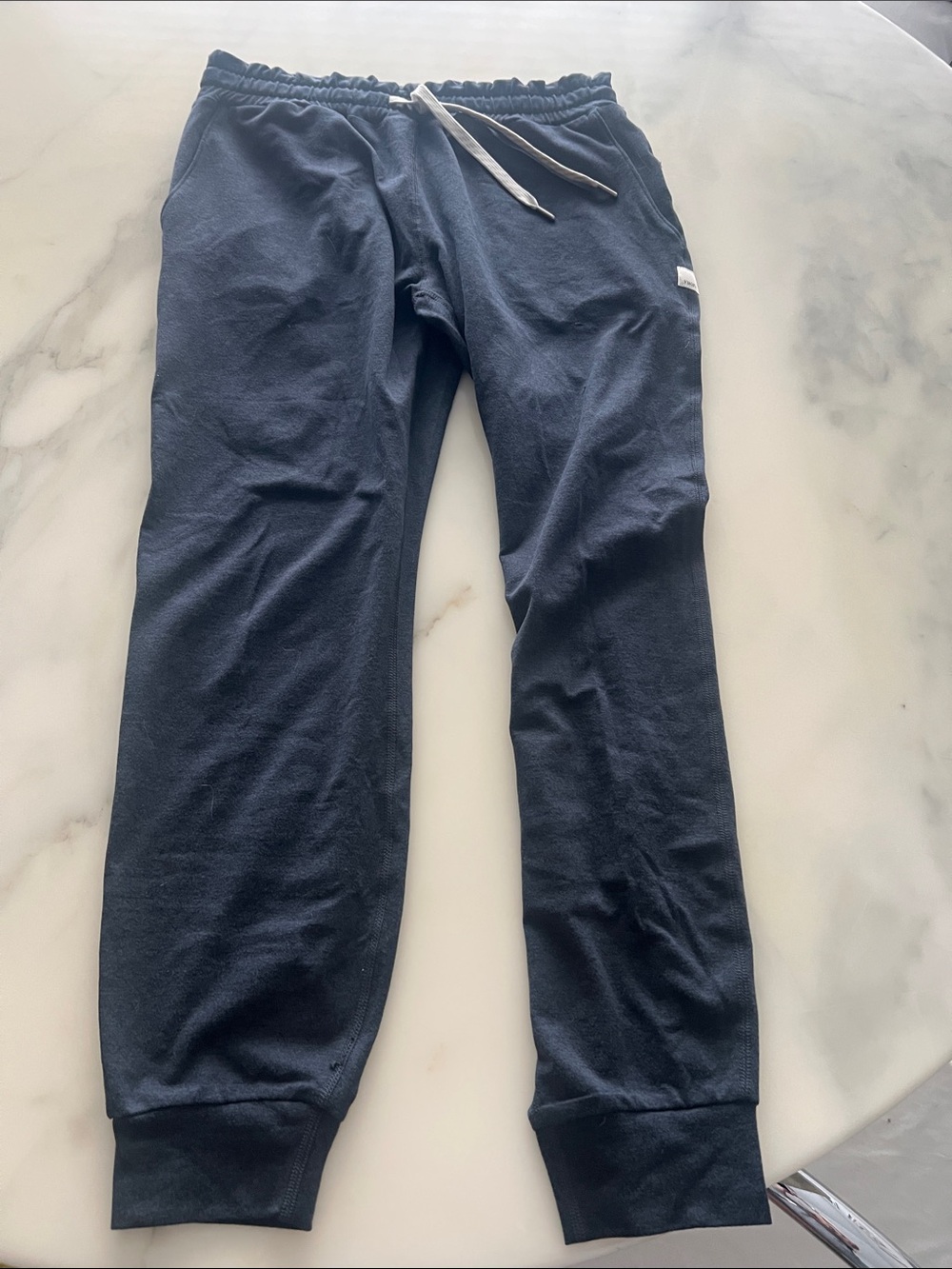 Vouri haloNavy Drawstring Jogger Pants